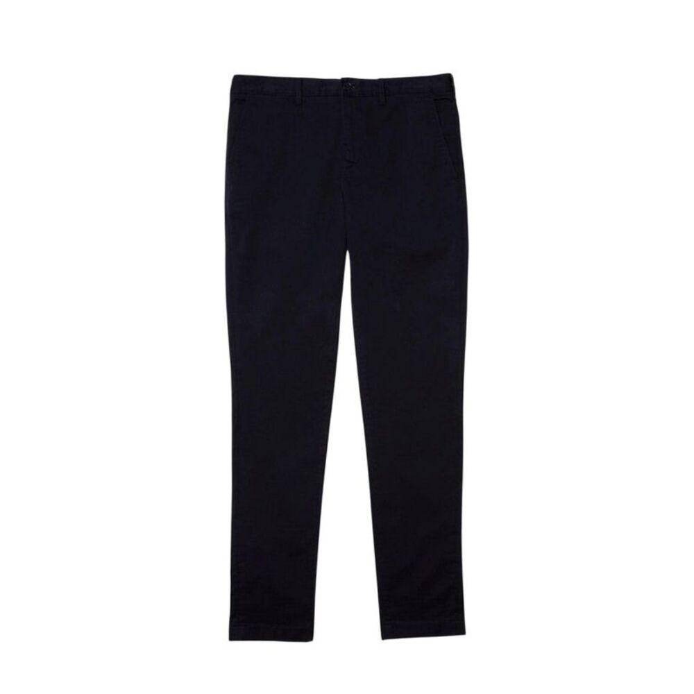 Lacoste Mens Natural Cotton Slim Chinos / Navy